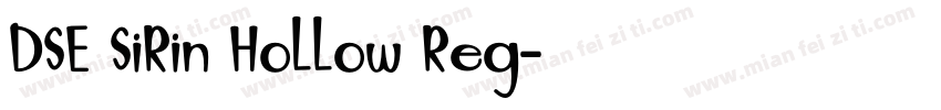 DSE SiRin Hollow Reg字体转换